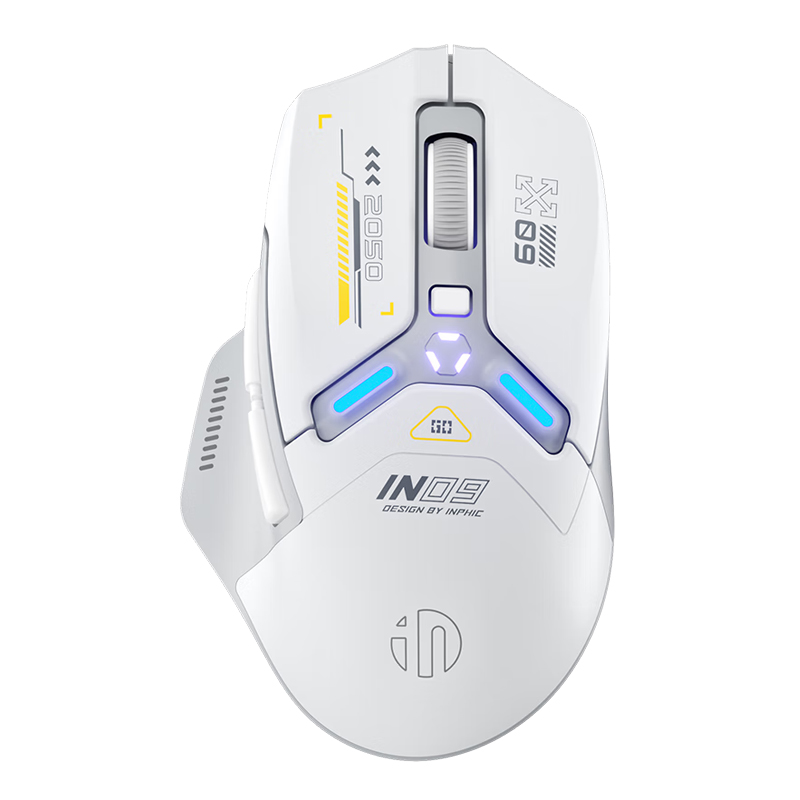 Pc Gaming Gta 6 - เมาส์เกมมิ่งไร้สาย INPHIC IN9 แบบสามโหมด บลูทูธ 2.4G