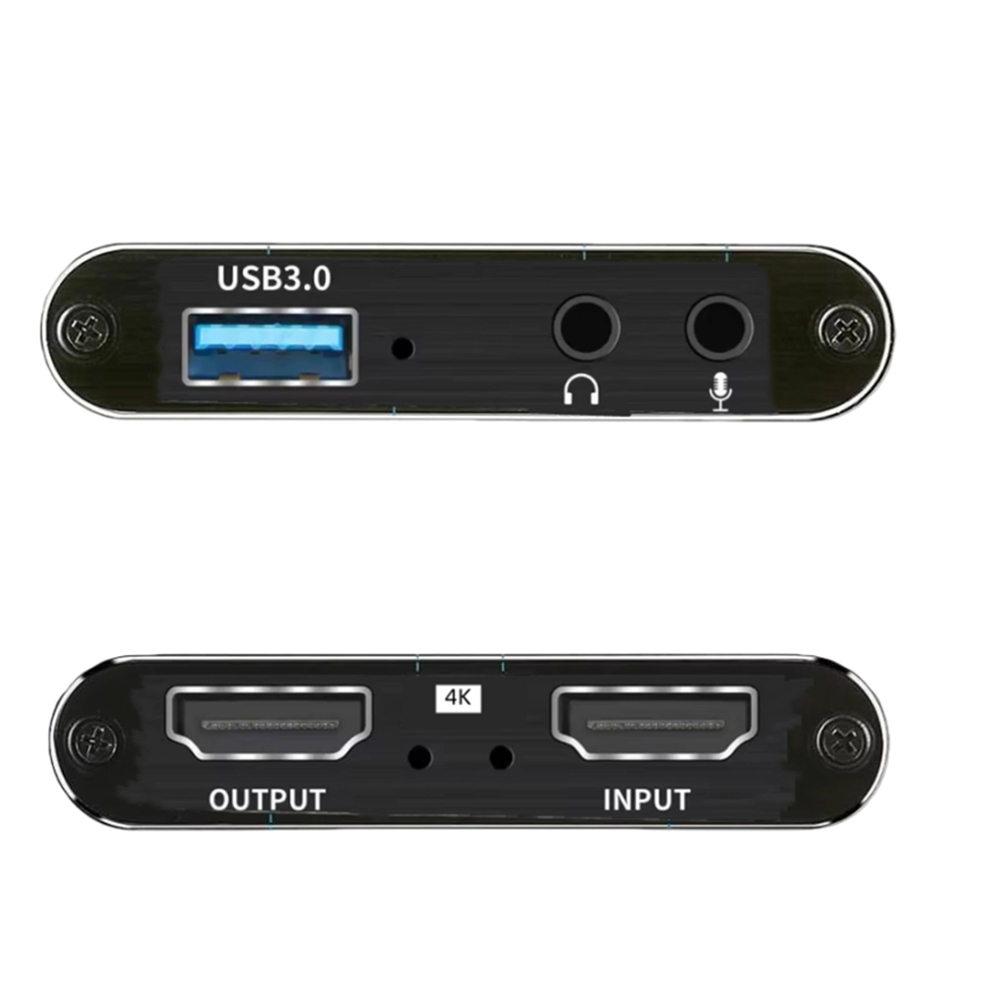 Pc Gaming Game - การ์ดบันทึกวิดีโอ Roreta 4K USB 3.0, อุปกรณ์บันทึกวิดีโอ
