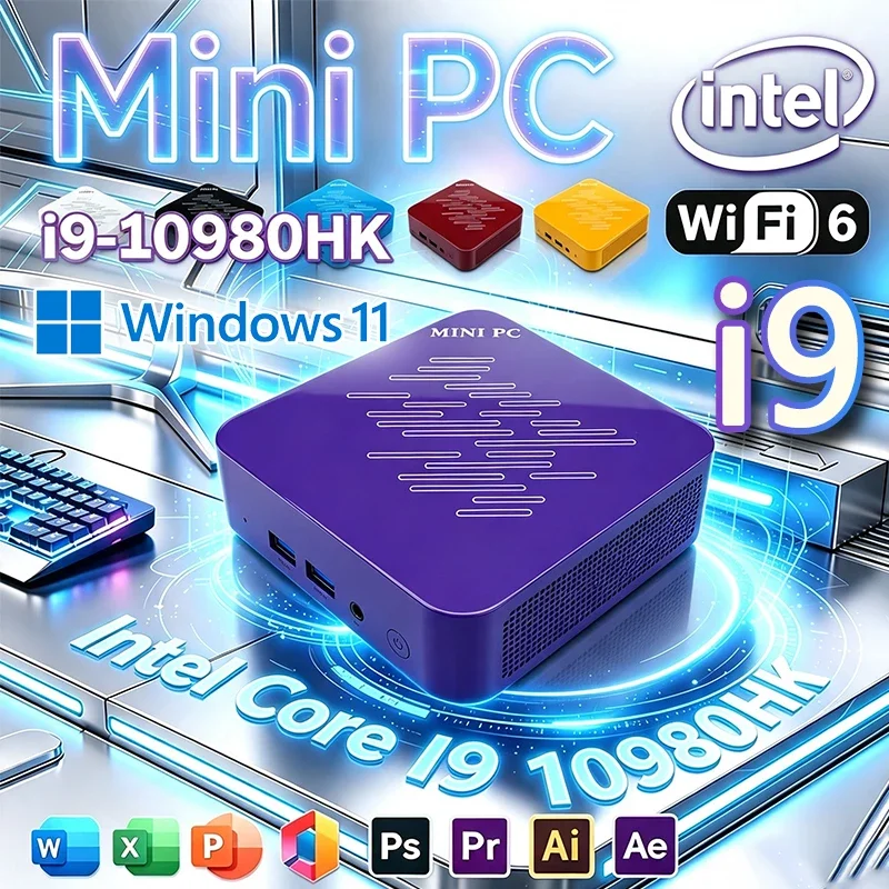 Pc Gaming Ram 32Gb - มินิพีซีพกพาประสิทธิภาพสูง Intel Core I9 10980HK 32GB
