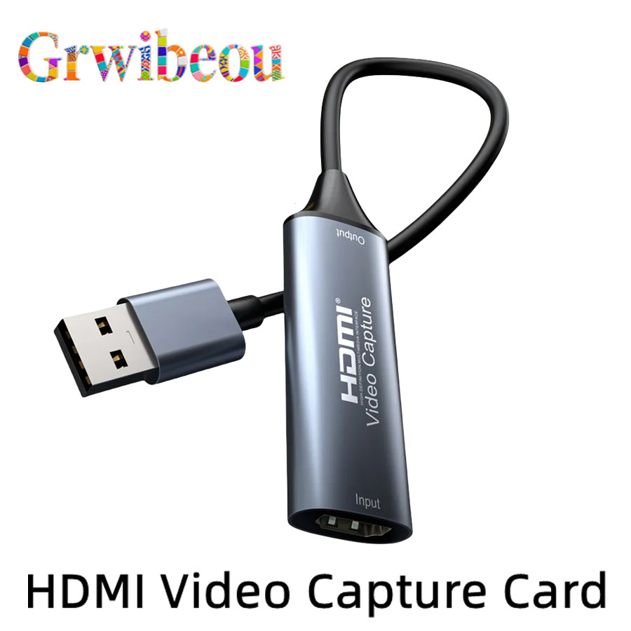 Pc Gaming Game - 4K 30Hz การ์ดจับภาพวิดีโอที่รองรับ HDMI USB 3.0