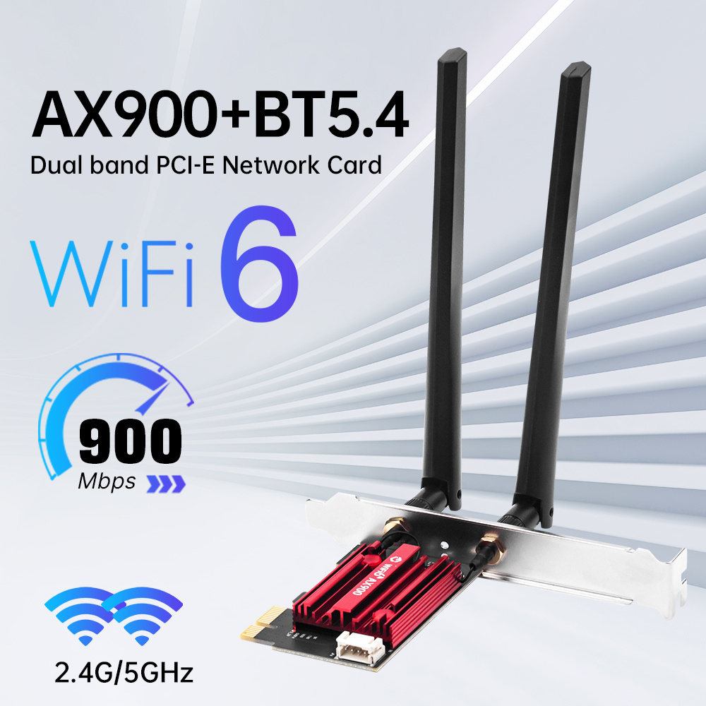 Pc Gaming Gta 6 - WiFi 6 PCIe FV-AX900pro การ์ดเครือข่ายบลูทูธ 5.4