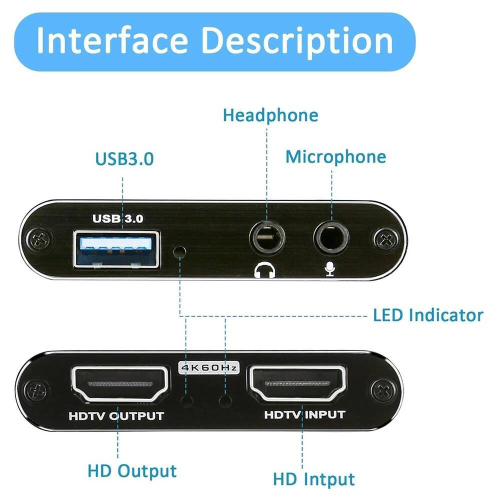 4K HDMI-เข้ากันได้กับ USB 3.0  - Pc Gaming Game บทวิจารณ์และราคา