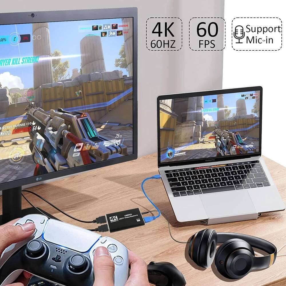 4K HDMI-เข้ากันได้กับ USB 3.0  - Pc Gaming Game บทวิจารณ์และราคา