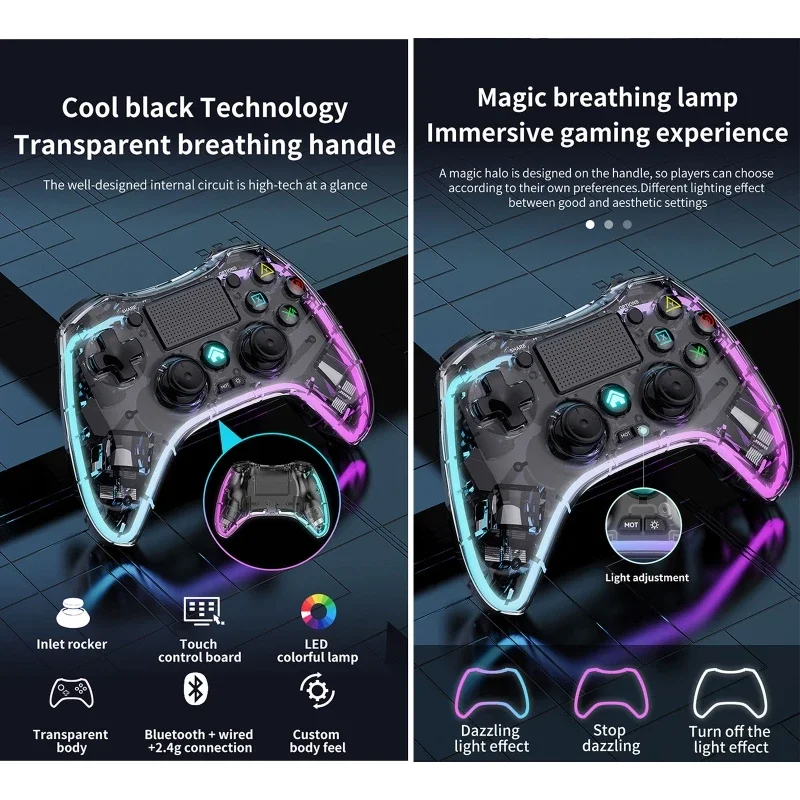 จอยสติ๊กเกมไร้สายสำหรับเล่นเกม - Pc Gaming Game บทวิจารณ์และราคา