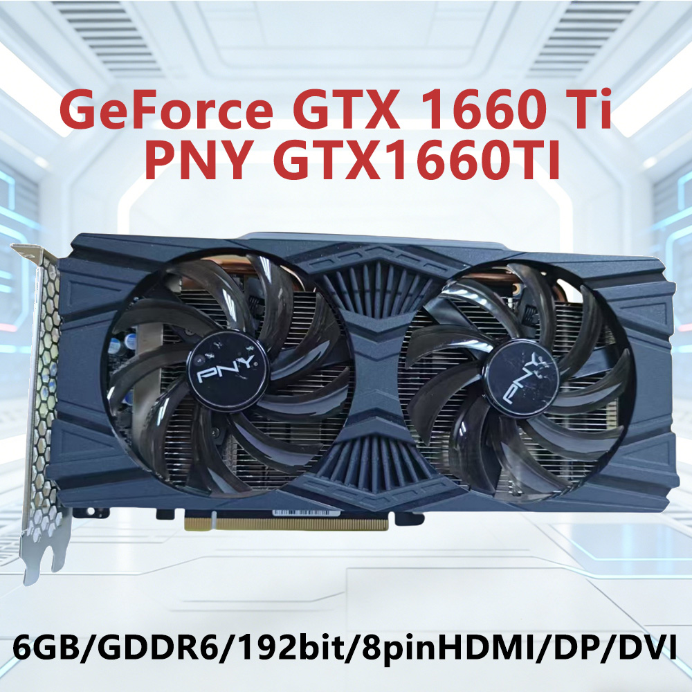 PNY GeForce GTX 1660 Ti 6GB GD - Pc Gaming Gta 6 บทวิจารณ์และราคา