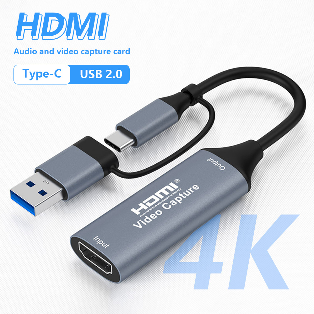 การ์ดบันทึกวิดีโอ 4K 2 in 1 US - Pc Gaming Game บทวิจารณ์และราคา