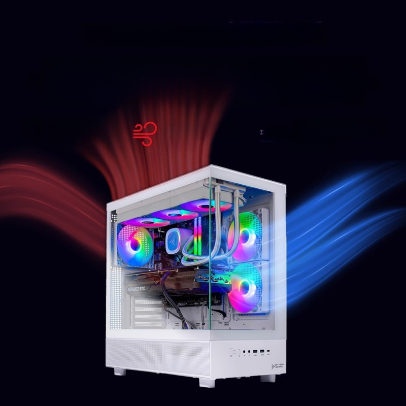 คอมพิวเตอร์ตั้งโต๊ะสำหรับเล่นเ - Pc Gaming Rtx 4060 บทวิจารณ์และราคา