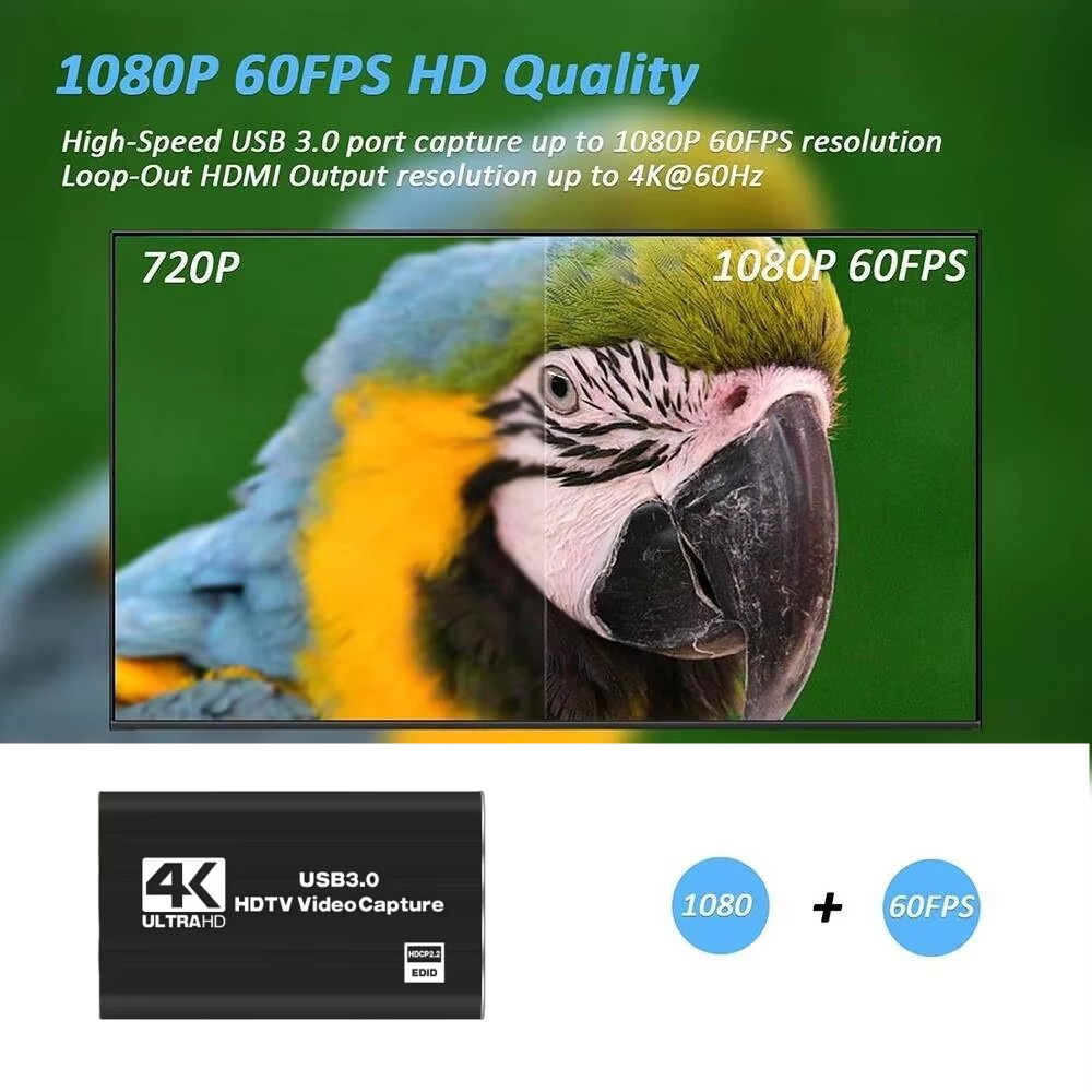 การ์ดบันทึกวิดีโอ Roreta 4K US - Pc Gaming Game บทวิจารณ์และราคา