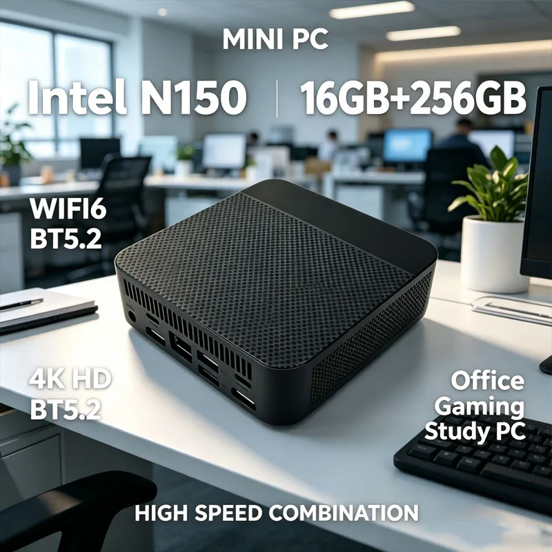 มินิพีซีพกพาใหม่ Intel N150 มิ - Pc Gaming Ram 32Gb บทวิจารณ์และราคา