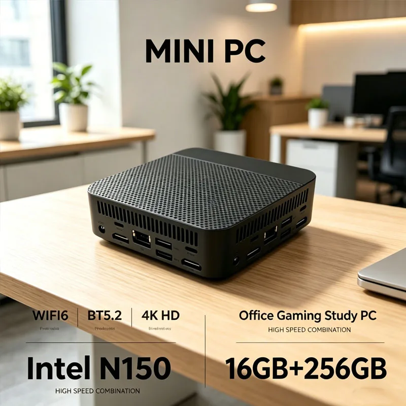 มินิพีซีพกพาใหม่ Intel N150 มิ - Pc Gaming Ram 32Gb บทวิจารณ์และราคา