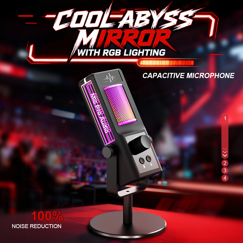 ไมโครโฟนคอนเดนเซอร์ RGB สำหรับ - Pc Gaming Online บทวิจารณ์และราคา