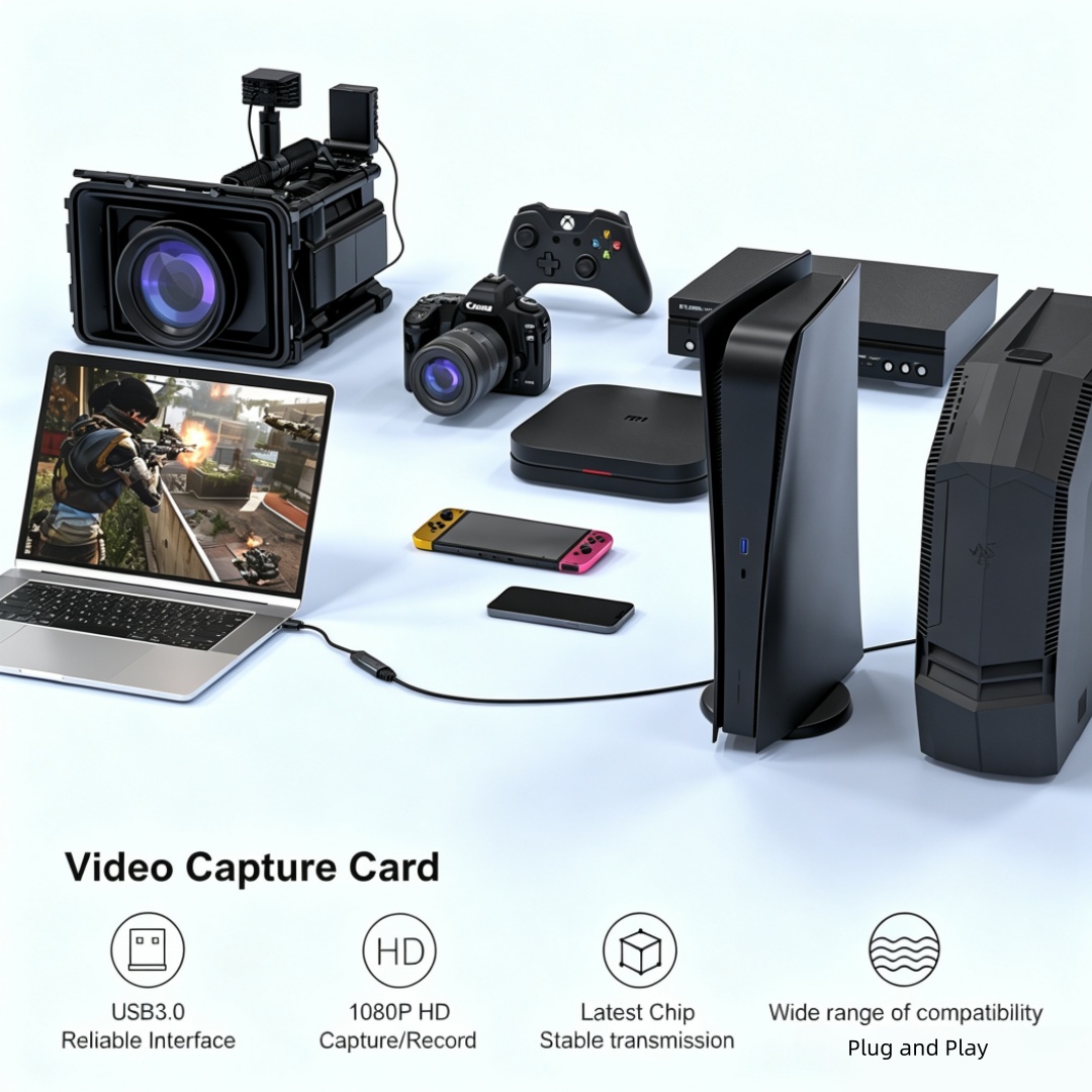 การ์ดจับภาพวิดีโอ USB-C 2.0/3. - Pc Gaming Game บทวิจารณ์และราคา