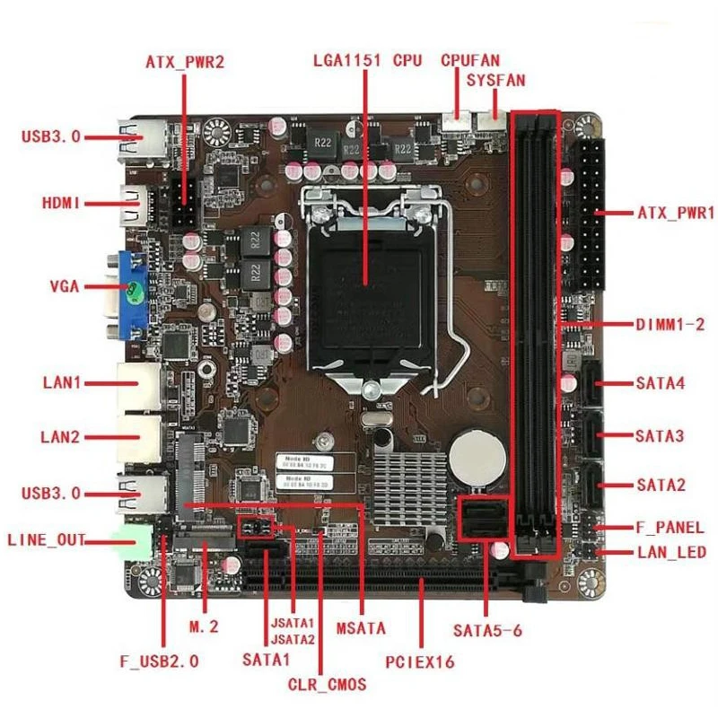 B365 มินิ-ITX เมนบอร์ด LGA 115 - Pc Gaming Gta 6 บทวิจารณ์และราคา