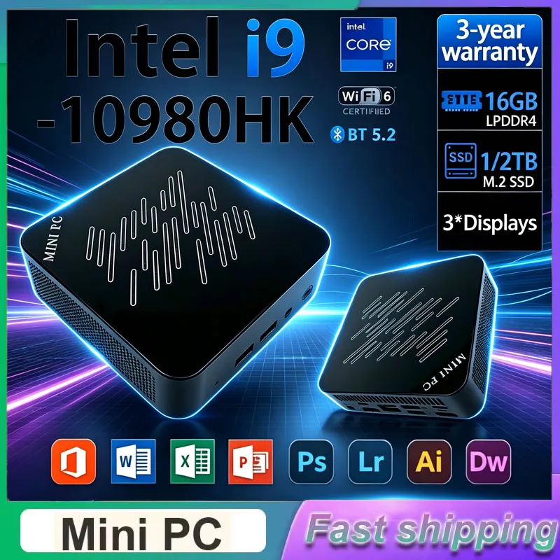 มินิพีซีเกมมิ่ง 2026 Intel i9- - Pc Gaming Ram 32Gb บทวิจารณ์และราคา