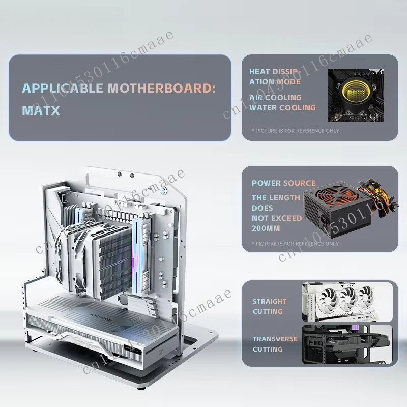 เคสคอมพิวเตอร์แบบเปิดขนาดกลาง  - Pc Gaming Rtx 4060 บทวิจารณ์และราคา