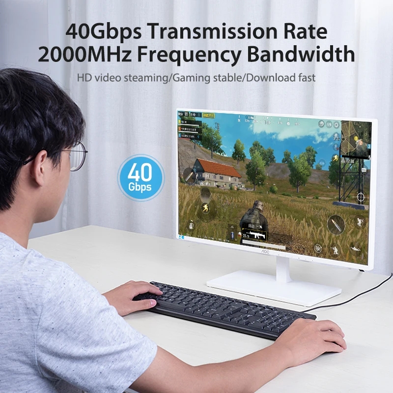 สายเคเบิลเครือข่ายแบบแบน CAT 8 - Pc Gaming Gta 6 บทวิจารณ์และราคา