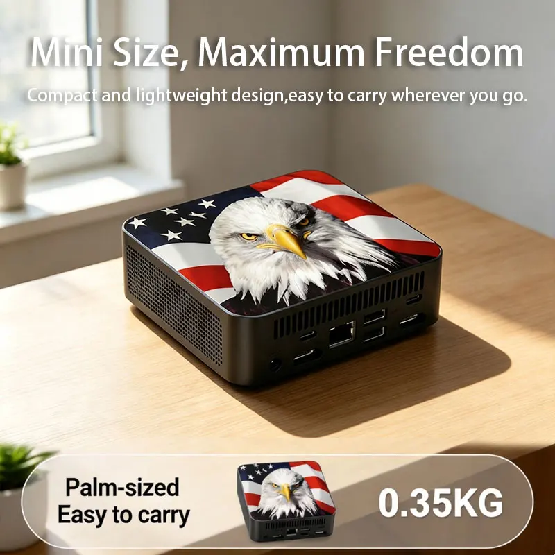 มินิพีซี 2026 Ultra Slim ลายธง - Pc Gaming Usa บทวิจารณ์และราคา