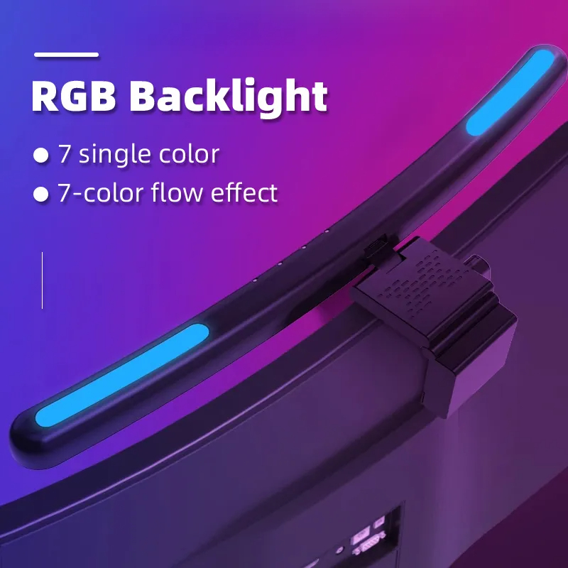 โคมไฟหน้าจอแอลอีดีโค้ง USB RGB - Pc Gaming Game บทวิจารณ์และราคา