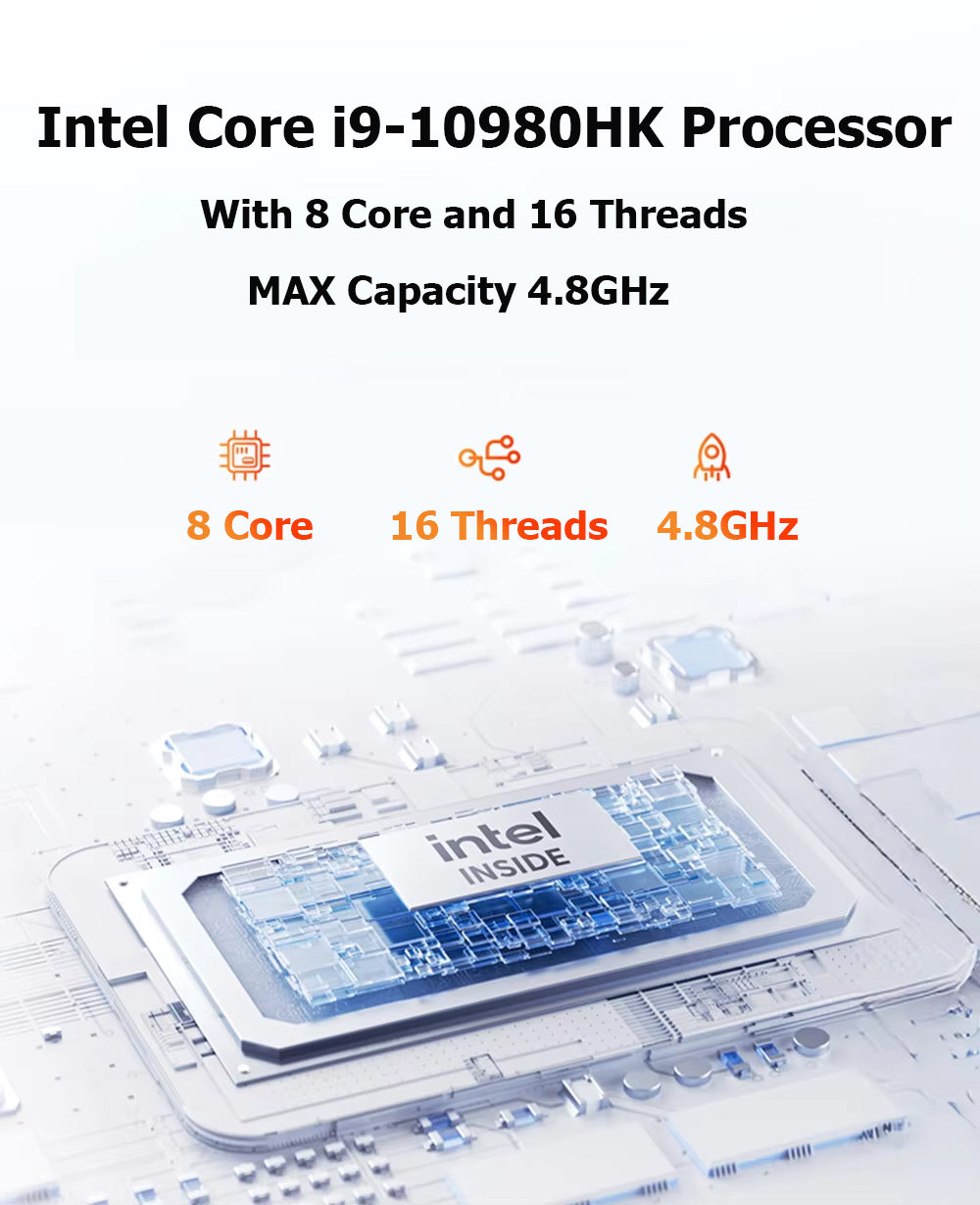 มินิพีซีพกพา Intel I9-10980HK  - Pc Gaming Ram 32Gb บทวิจารณ์และราคา