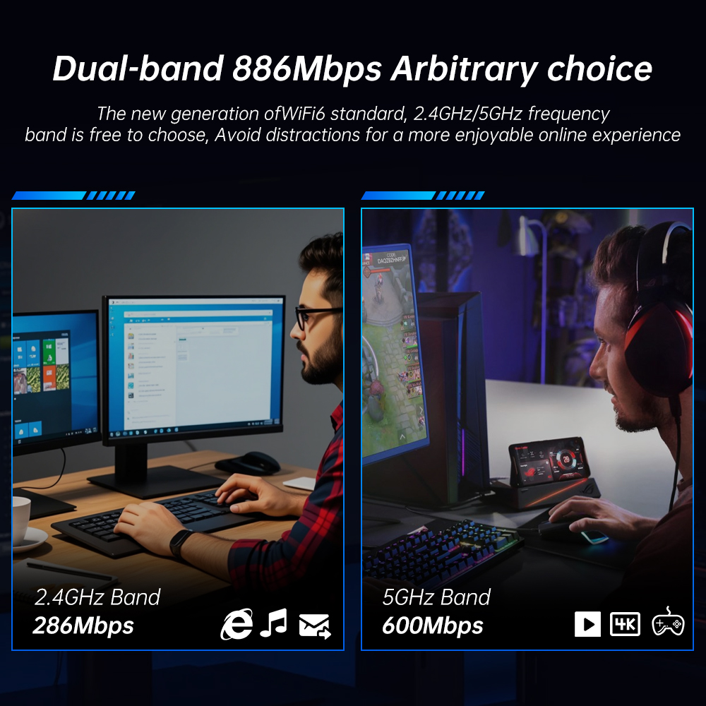 WiFi 6 PCIe FV-AX900pro การ์ดเ - Pc Gaming Gta 6 บทวิจารณ์และราคา