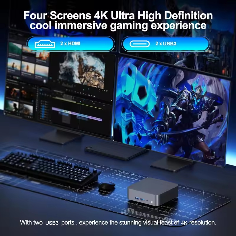 2026 Intel N150 มินิพีซี คอมพิ - Pc Gaming Gta 6 บทวิจารณ์และราคา